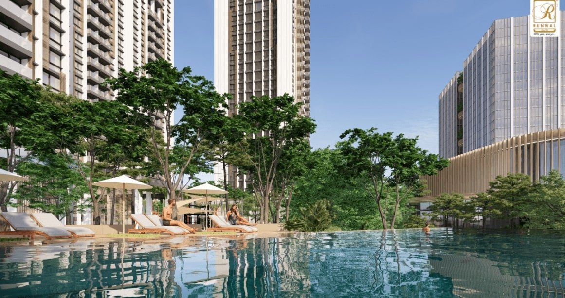 Runwal-25-hour-life-Amenities-Swimming-Pool-Manpada-Thane-West